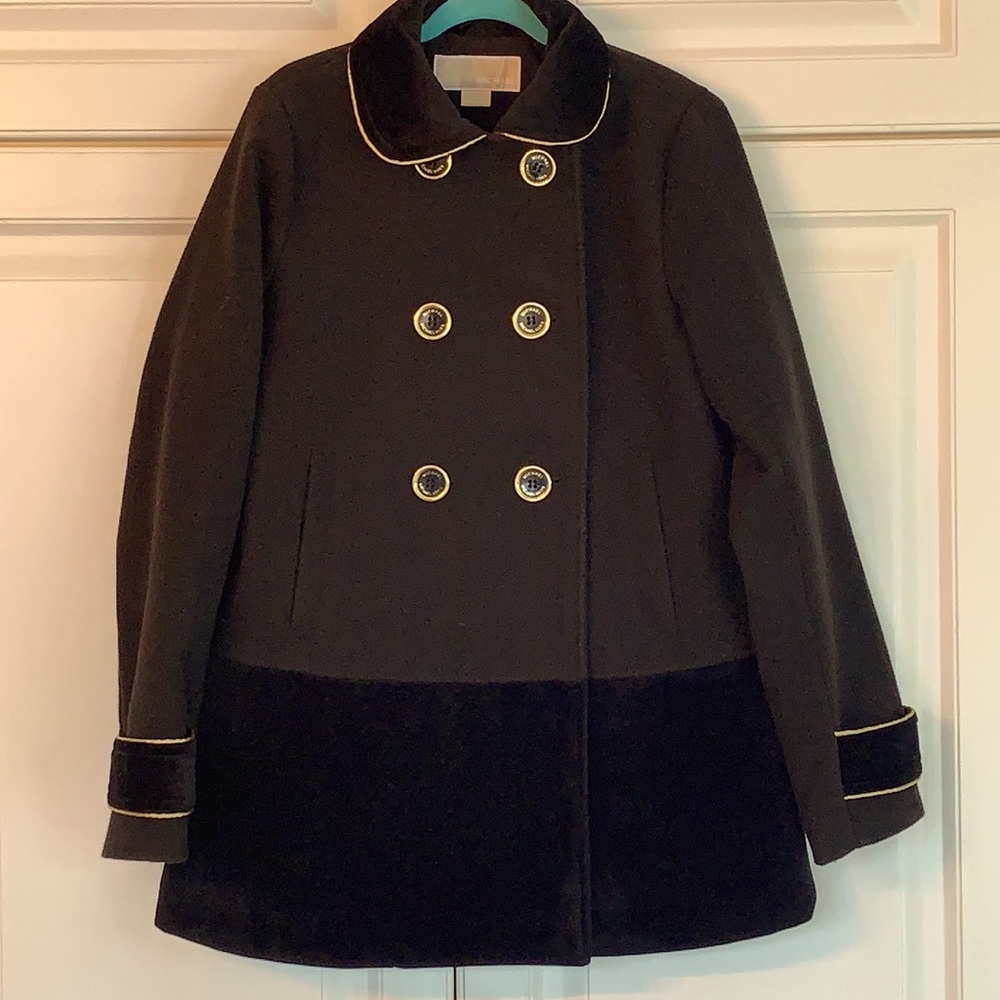 Beautiful Girls Michael kors black wool coat